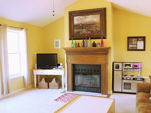 Living Room - Gas Fireplace