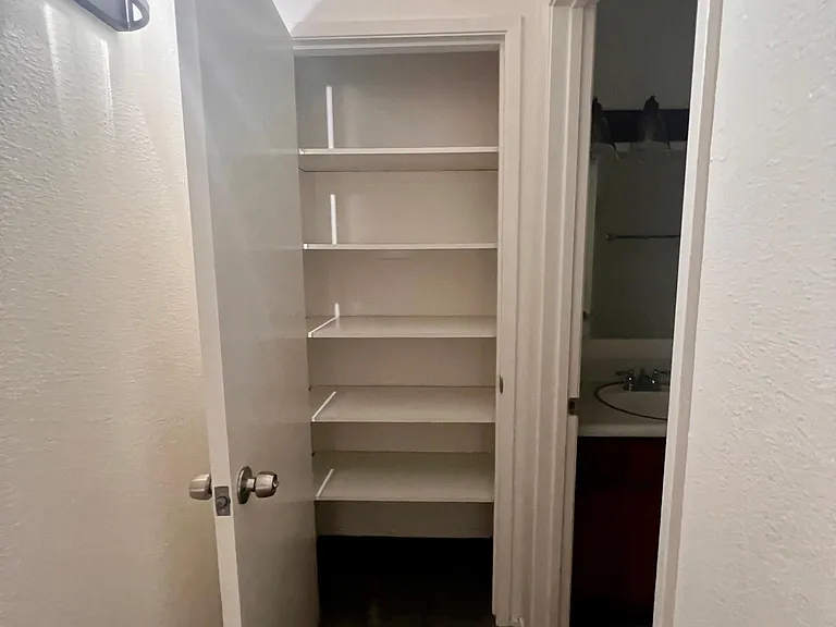 Hallway closet
