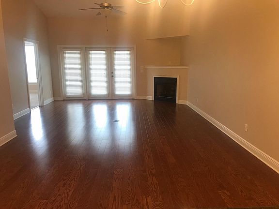 Living area with gas fireplace