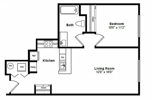 Floor plan Bermuda
