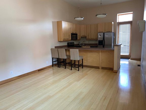 Kitchen and dining area