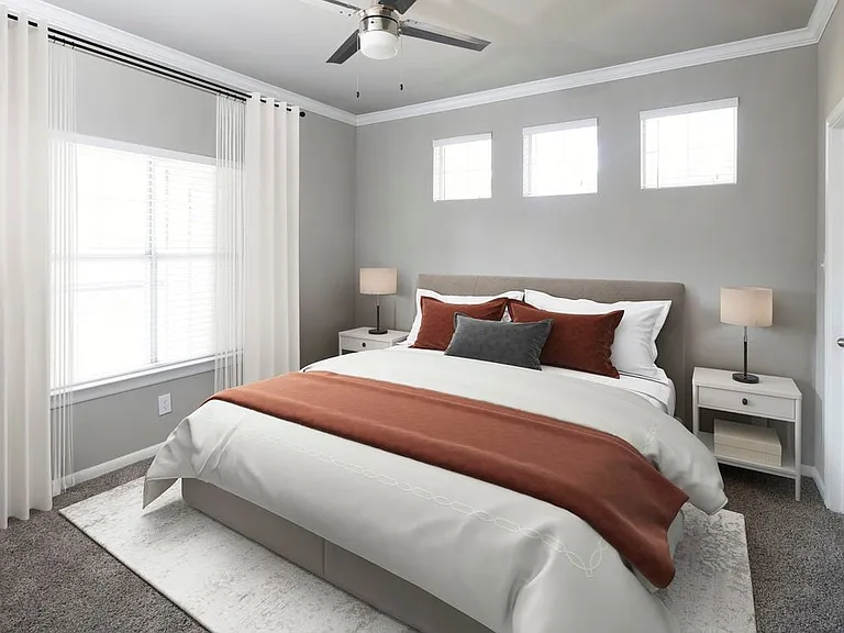 Classic Package II bedroom with carpet