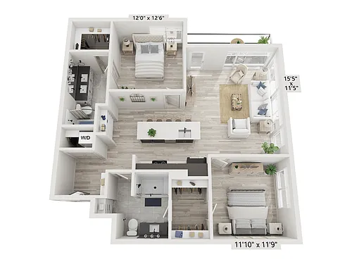 Floor plan B20D