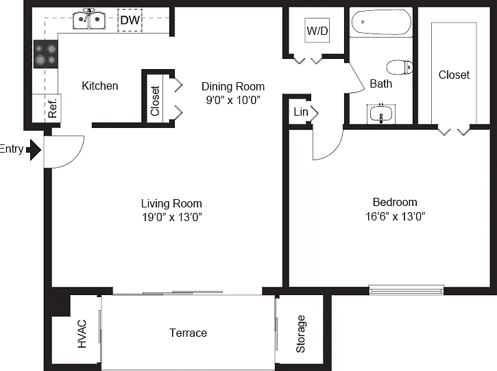 One Bedroom One Bedroom