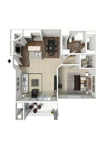 Floor plan Arches 1.1