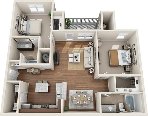 Floor plan Saratoga