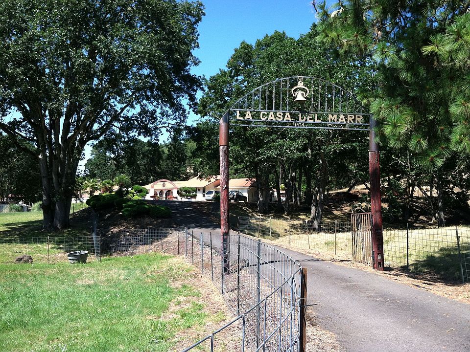 Gated entrance to property
