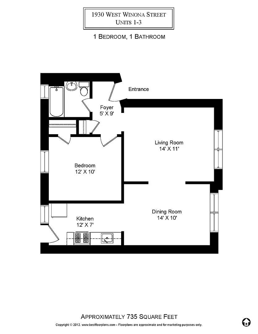 Building Photo - 1920 W Winona St #1