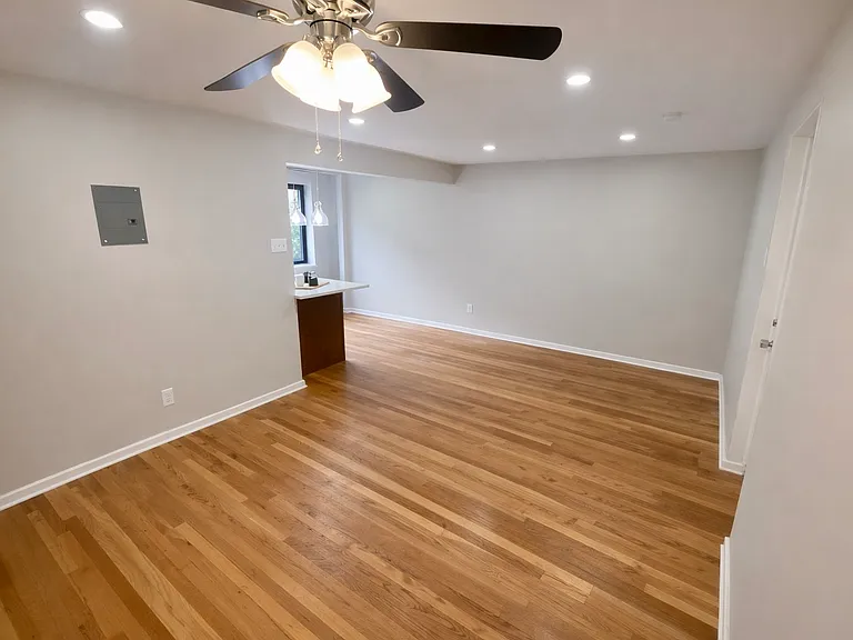 Hardwood Living Room