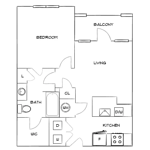 Floor plan Design 1A