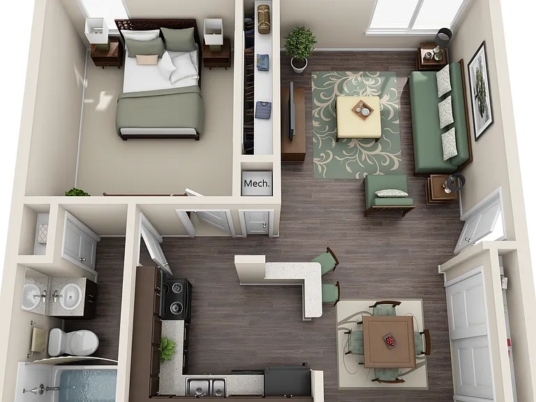 Garden Pointe Apartments — Photo 19