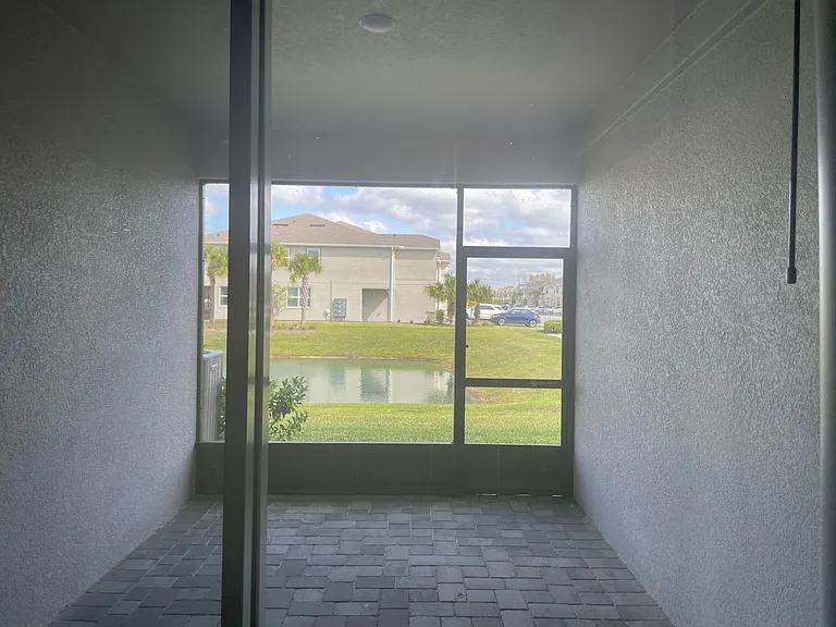 Screen in lanai w/ water views