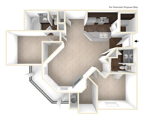 Floor plan Caspian