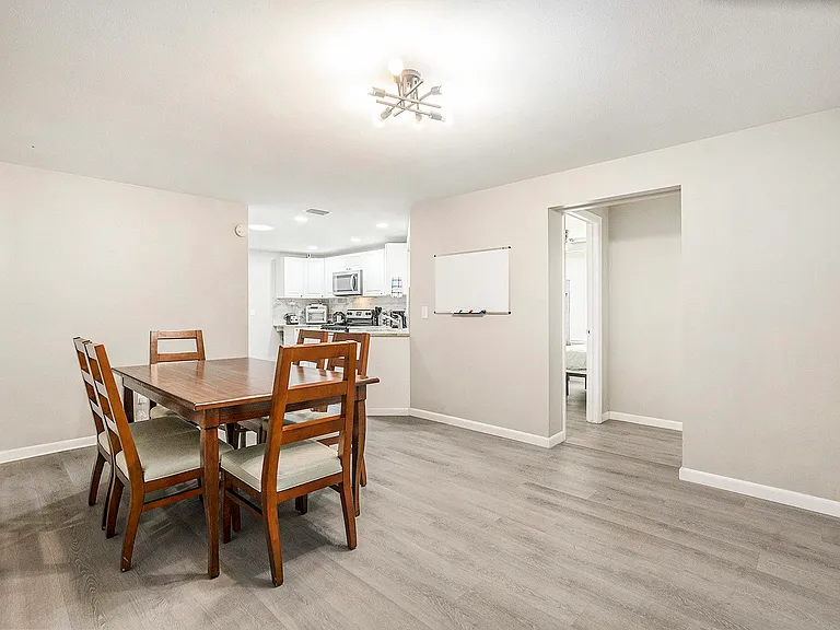 Common dining area
