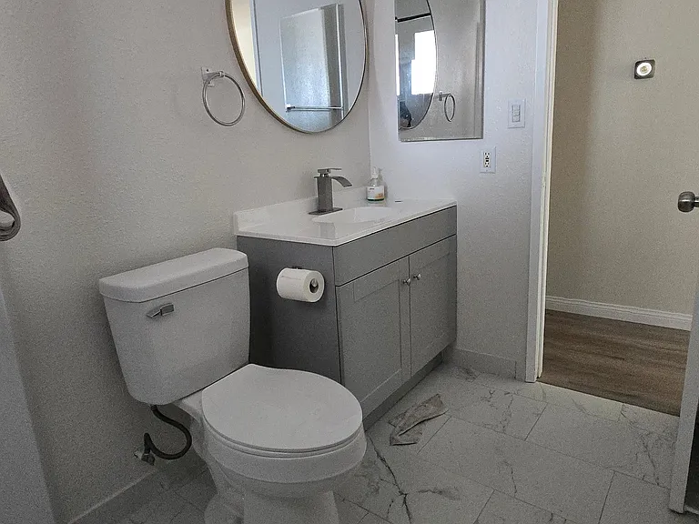 Hallway Bathroom
