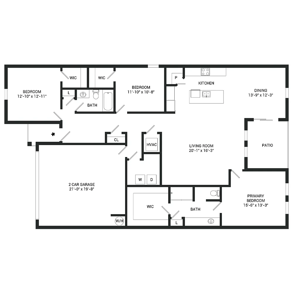 Floor plan Hawking