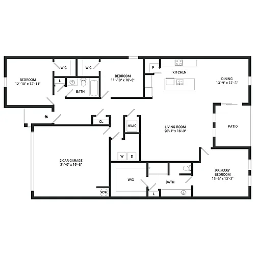 Floor plan Hawking