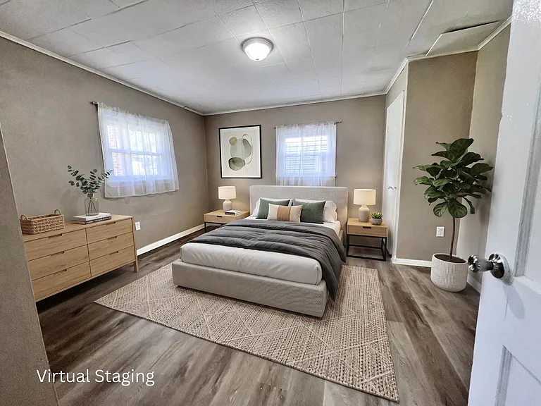 Bedroom - staged