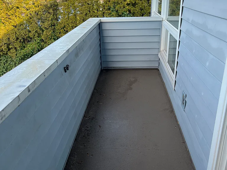 outside balcony/deck