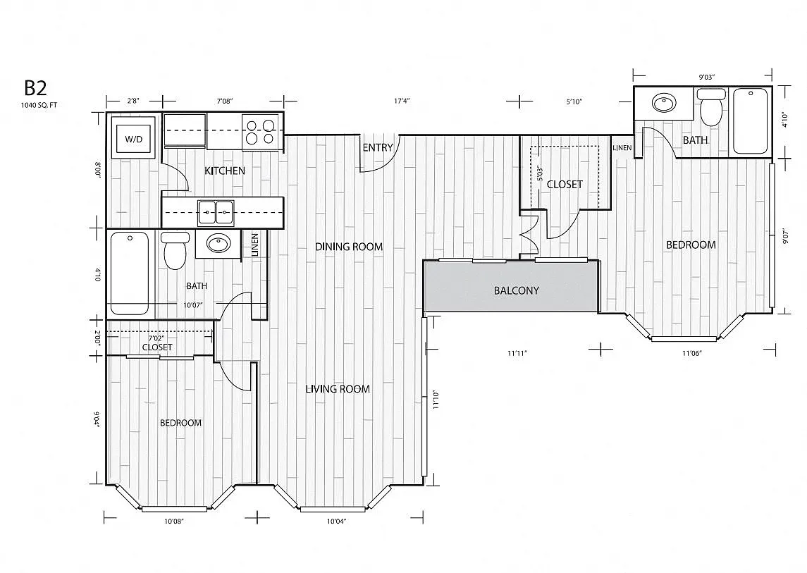 Floor plan B2P