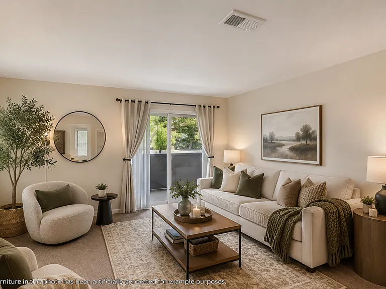 2 Bedroom 2 Bathroom - Living Room