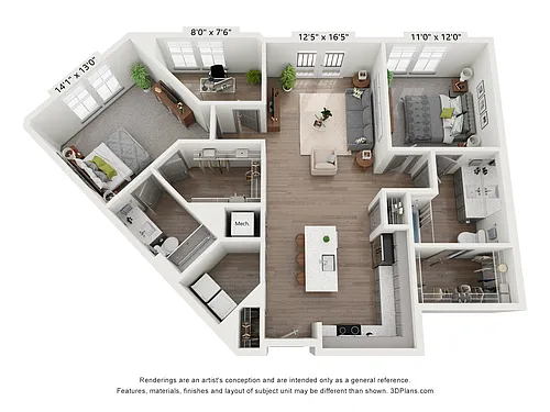Floor plan Marsden