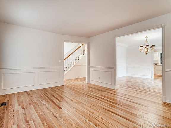 Well laid out floor plan. Formal Living and Dining Rooms with new surfaced floors and paint.