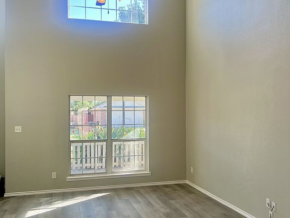 Front Living Room with soaring ceilings