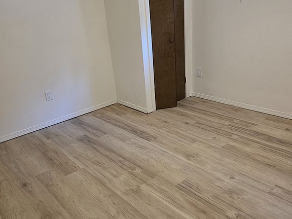 bedroom with closet in corner