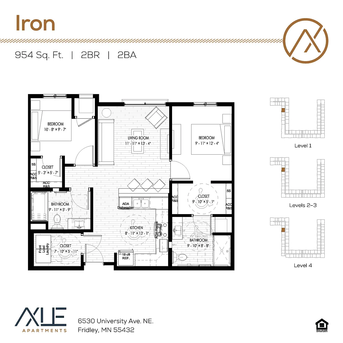 Floor plan Iron- ADA