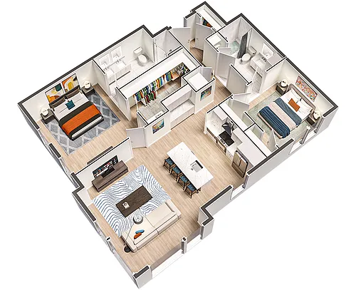 Floor plan Apex