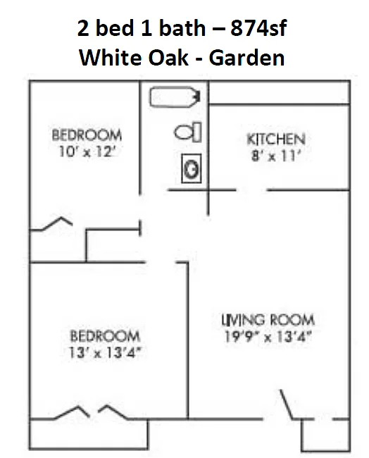 Floor plan White Oak Tax Credit