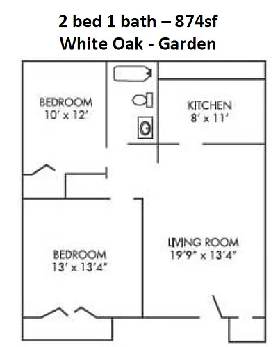 Floor plan White Oak Tax Credit