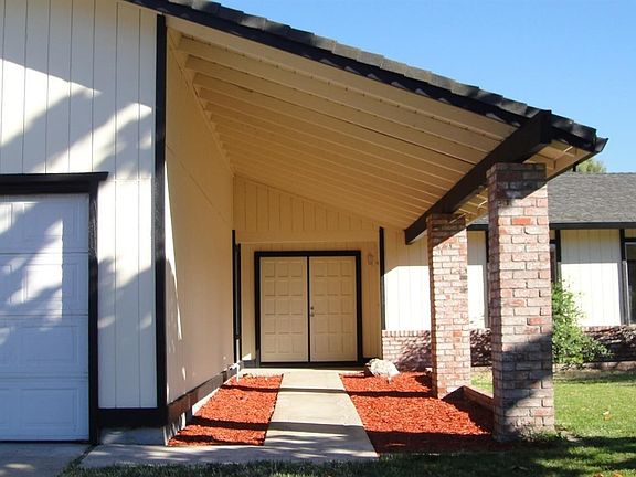 Long covered porch.