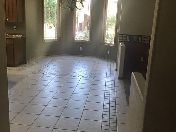 Large open dining area with access to back deck