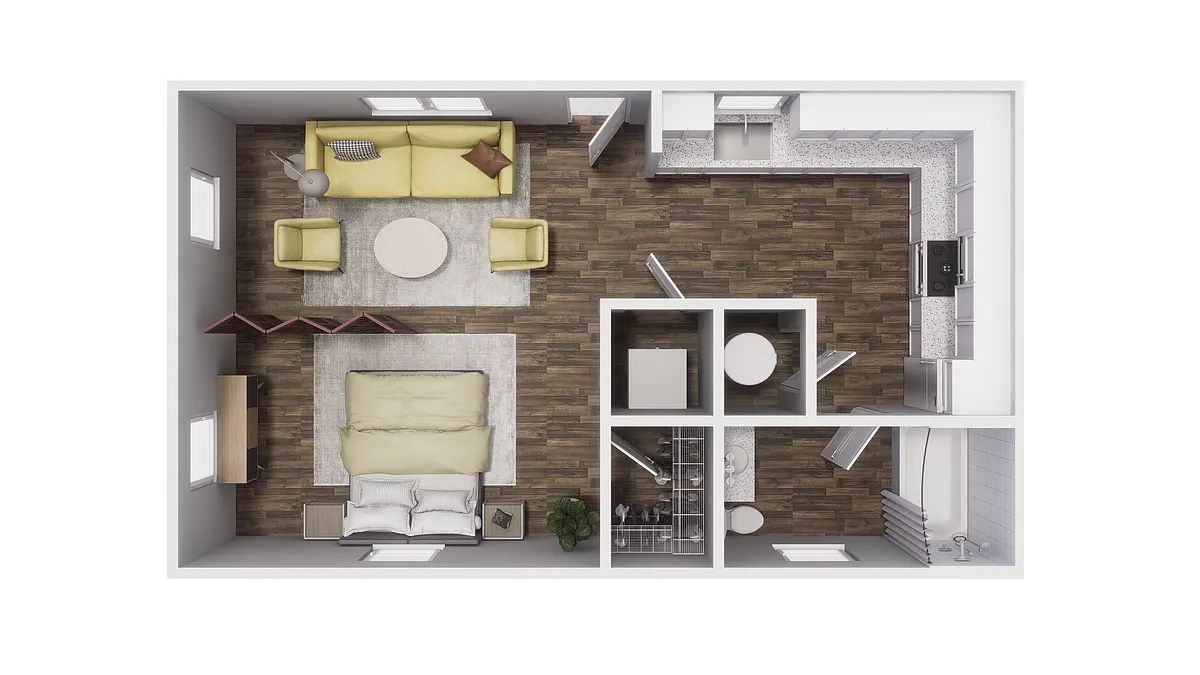 Floor plan 0x1 - 394 sqft - S2