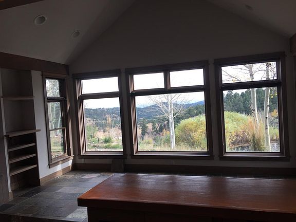 View through Breakfast nook