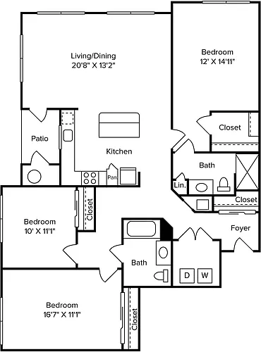 Floor plan C3