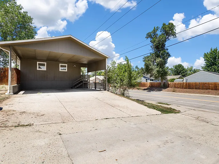 Covered carport