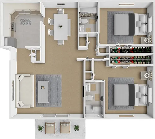 Floor plan Berkley