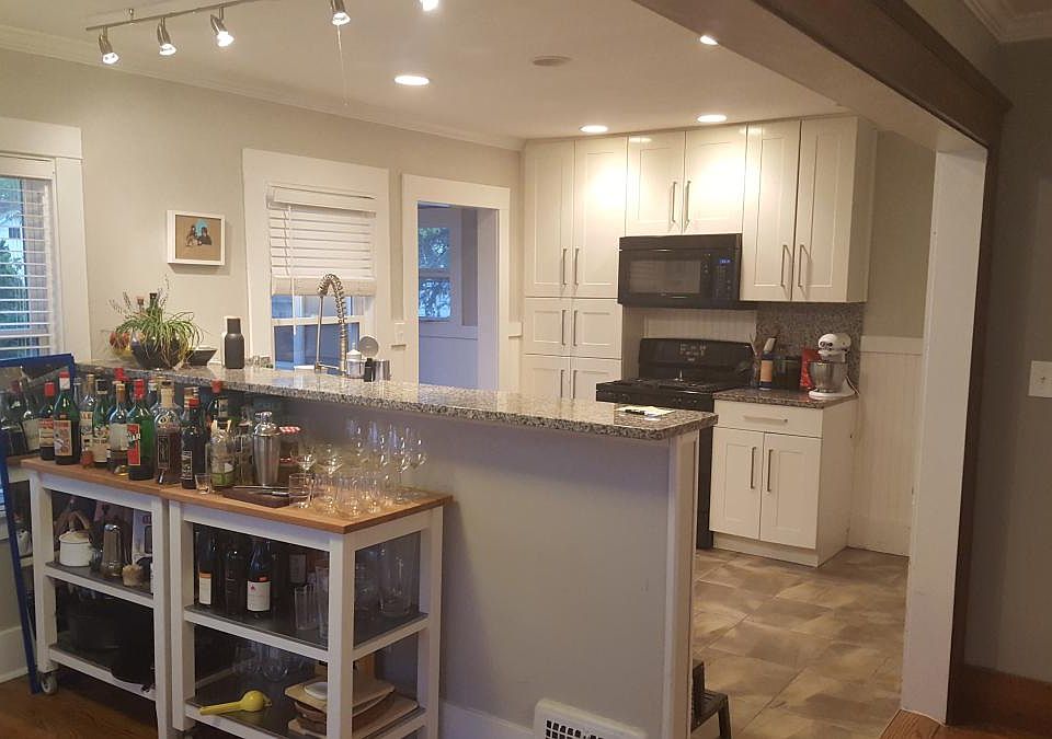 Kitchen View from Dining Room