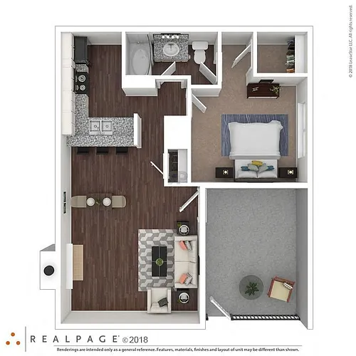 Floor plan Aspen Renovated