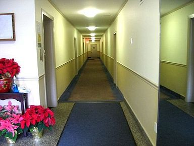 common building hallway