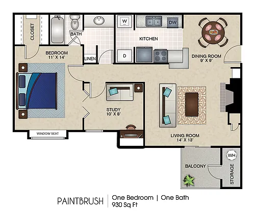 Floor plan Paintbrush