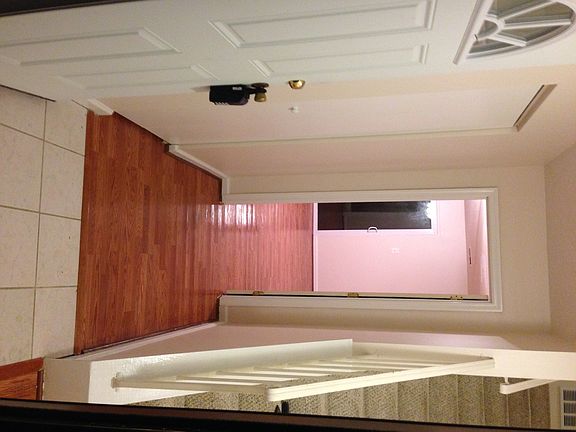 Entrance to lower level