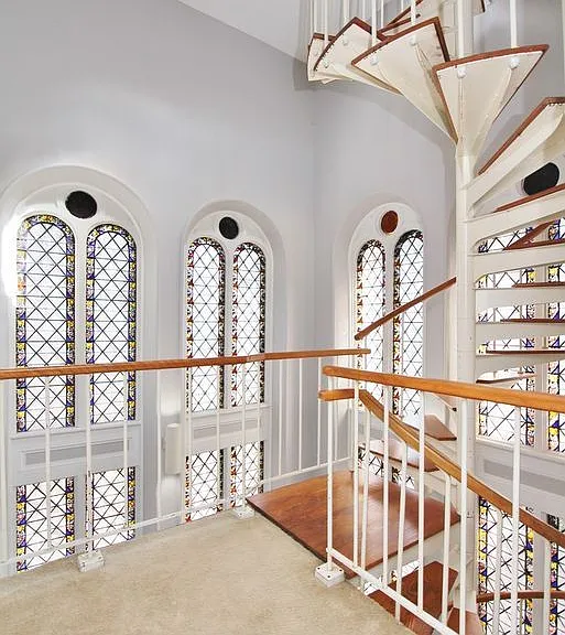 Stairs to Copola Room Church Tower Room