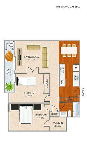 Floor plan B2