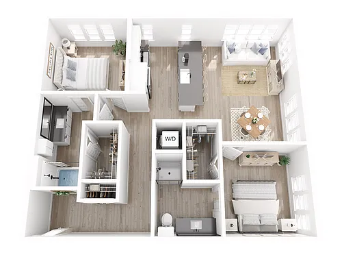 Floor plan B1 A