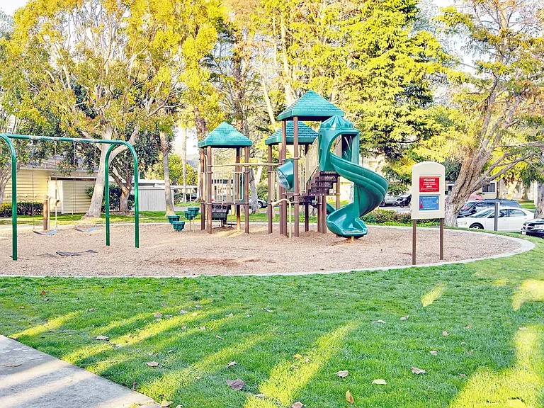 Take the kids to the on-site playground