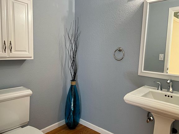 half bathroom on first floor